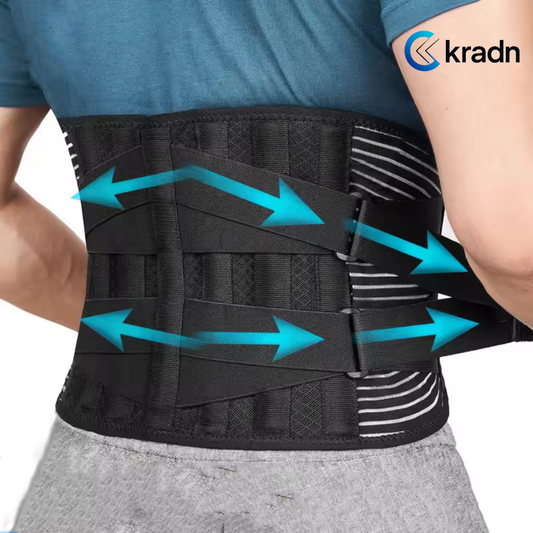 1pc Adjustable Self-heating Magnetic Therapy Back And Waist Support Belt, Waist Massage Belt Sports Support Belt, Body Care Belt