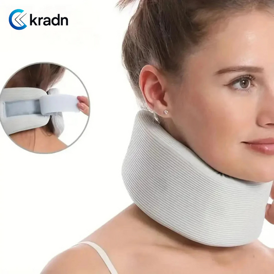 Neck Brace Neck Support Adjustable Neck Support Cervical Sponge Neck Protector for Sleep Neck Brace Breathable Neck Support