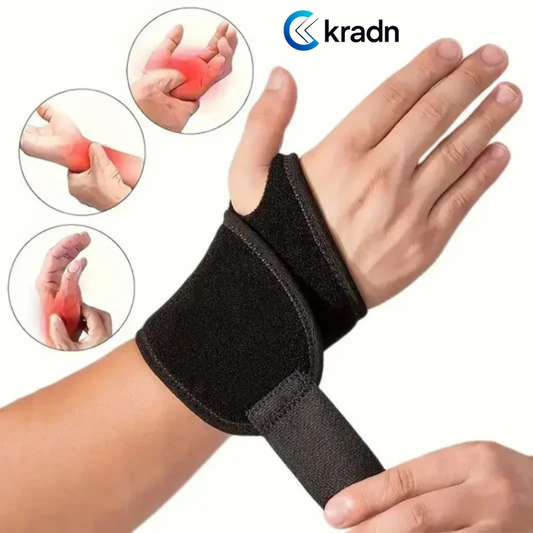 Adjustable Wrist Brace Perfect for Women & Men Support Wrap Strap Hand Carpal Tunnel Brace Fitness Suitable Both Right Left Hand