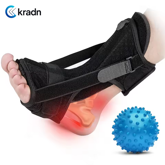 1PC Plantar Fasciitis Night Splint Adjustable Ankle Brace Foot Drop Brace for Plantar Fasciitis Arch Foot Pain Achilles banket