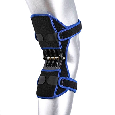1PC Joint Support Knee Pad Non-slip Lift Pain Relief For Knee Power Spring Force Stabilizer Knee Booster Working Sports Elder
